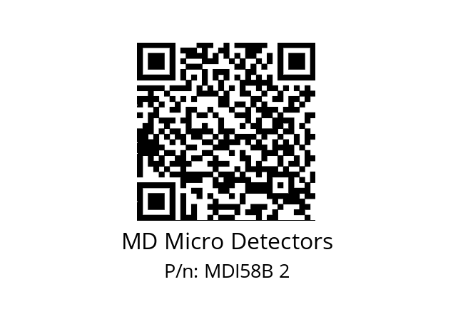  MDI58B120S5/30P6XXPR MD Micro Detectors MDI58B 2