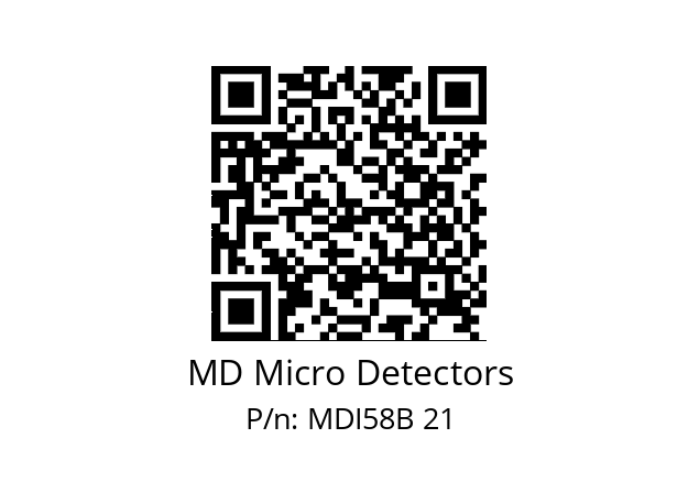  MDI58B1000S5/30P6XXPR MD Micro Detectors MDI58B 21