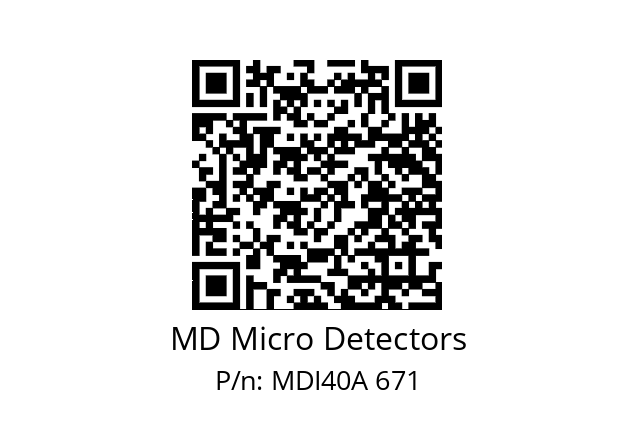  MDI40A900Z5/30P6SXPR0,3+M12.162 MD Micro Detectors MDI40A 671