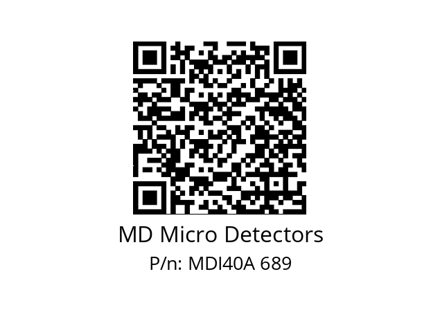  MDI40A250S5/30L6SXPR0,3+M12.162 MD Micro Detectors MDI40A 689