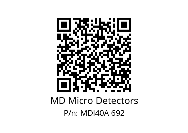  MDI40A360S5/30L6SXPR0,3+M12.162 MD Micro Detectors MDI40A 692