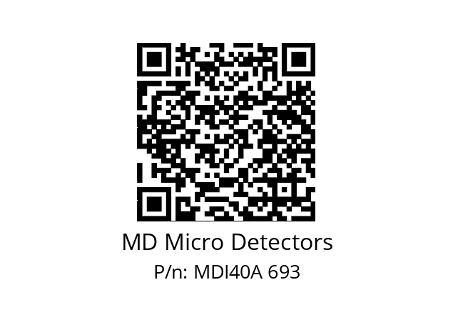  MDI40A400S5/30L6SXPR0,3+M12.162 MD Micro Detectors MDI40A 693