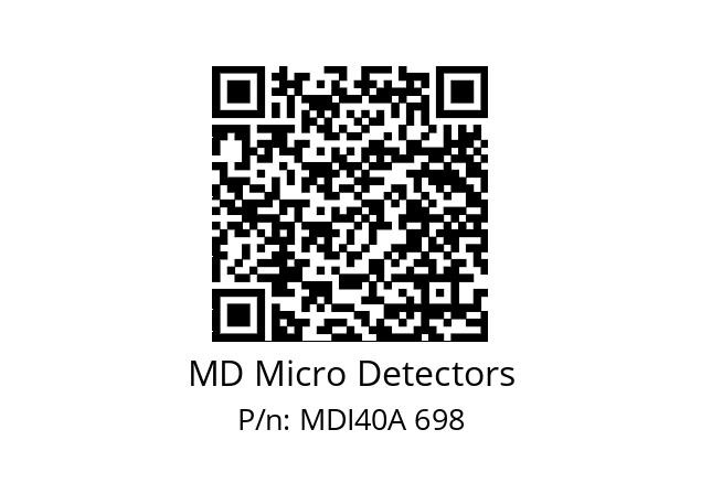  MDI40A625S5/30L6SXPR0,3+M12.162 MD Micro Detectors MDI40A 698