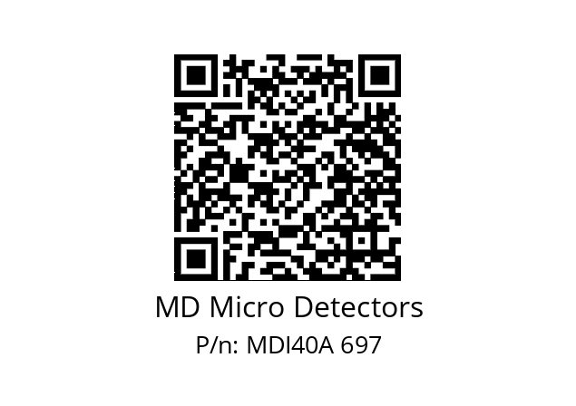  MDI40A600S5/30L6SXPR0,3+M12.162 MD Micro Detectors MDI40A 697