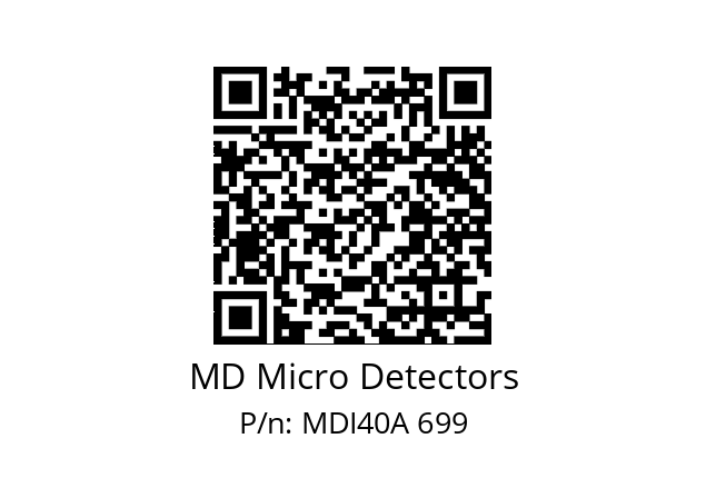  MDI40A720S5/30L6SXPR0,3+M12.162 MD Micro Detectors MDI40A 699