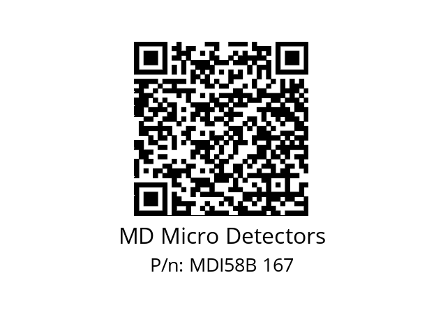  MDI58B480Z5/30P6SXPR MD Micro Detectors MDI58B 167