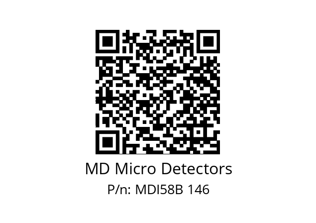  MDI58B1024S5/30P6SXPR MD Micro Detectors MDI58B 146