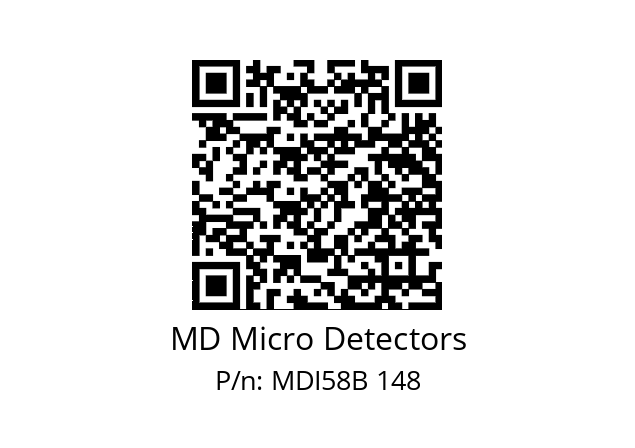  MDI58B1250S5/30P6SXPR MD Micro Detectors MDI58B 148