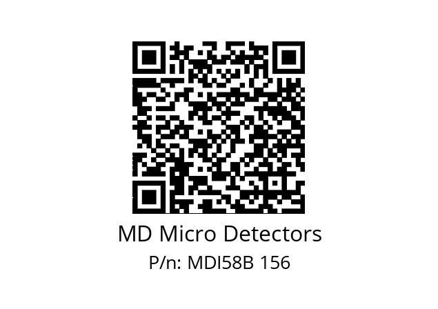  MDI58B100Z5/30P6SXPR MD Micro Detectors MDI58B 156