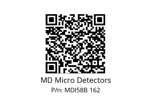  MDI58B250Z5/30P6SXPR MD Micro Detectors MDI58B 162