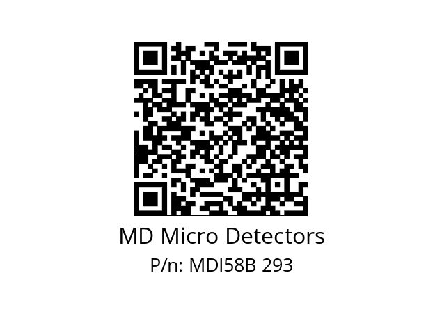  MDI58B512Z5/30L6XXPR MD Micro Detectors MDI58B 293