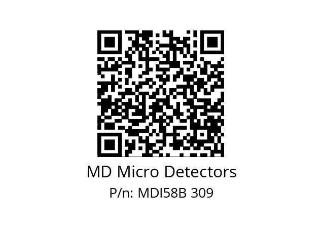  MDI58B2048Z5/30L6XXPR MD Micro Detectors MDI58B 309