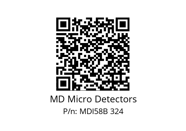  MDI58B512S5/30L10XXPR MD Micro Detectors MDI58B 324