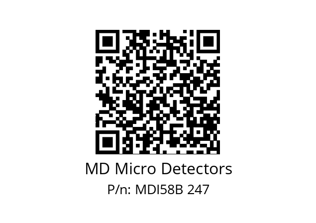  MDI58B2048Z5/30P10SXPR MD Micro Detectors MDI58B 247