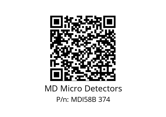  MDI58B120S5/30L6SXPR MD Micro Detectors MDI58B 374