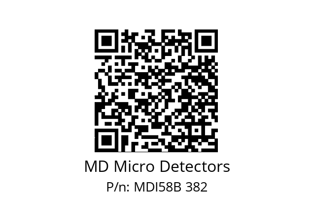  MDI58B360S5/30L6SXPR MD Micro Detectors MDI58B 382