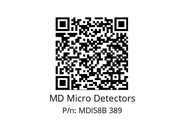  MDI58B720S5/30L6SXPR MD Micro Detectors MDI58B 389