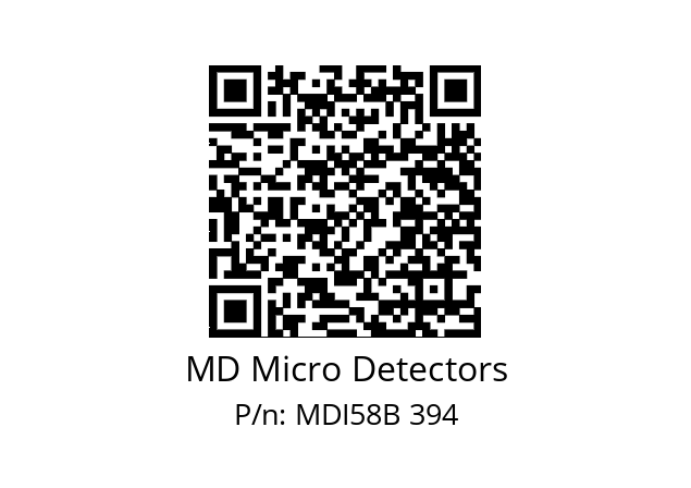  MDI58B1024S5/30L6SXPR MD Micro Detectors MDI58B 394