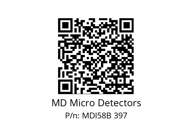  MDI58B1440S5/30L6SXPR MD Micro Detectors MDI58B 397