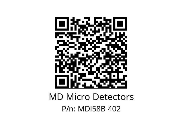  MDI58B2048S5/30L6SXPR MD Micro Detectors MDI58B 402