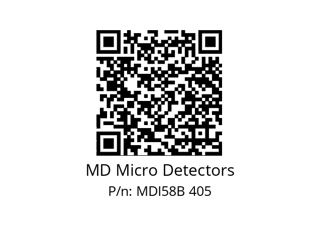  MDI58B120Z5/30L6SXPR MD Micro Detectors MDI58B 405