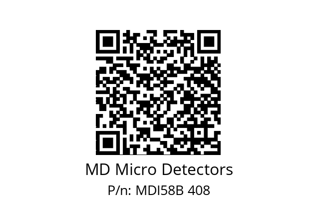  MDI58B200Z5/30L6SXPR MD Micro Detectors MDI58B 408