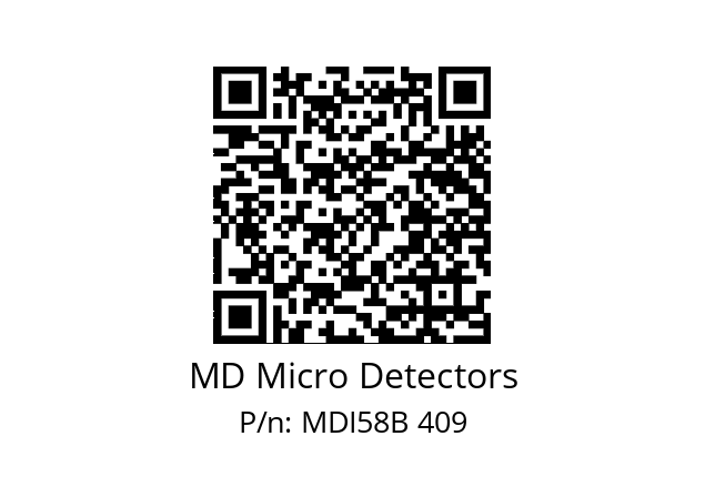  MDI58B240Z5/30L6SXPR MD Micro Detectors MDI58B 409