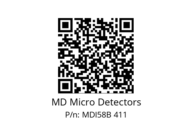  MDI58B256Z5/30L6SXPR MD Micro Detectors MDI58B 411