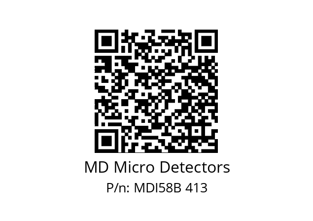  MDI58B360Z5/30L6SXPR MD Micro Detectors MDI58B 413