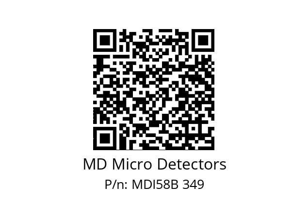  MDI58B256Z5/30L10XXPR MD Micro Detectors MDI58B 349