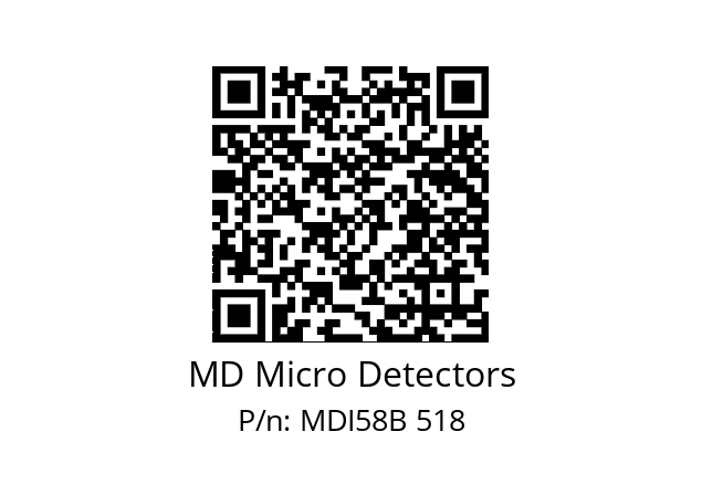  MDI58B1024S5/30P6XXPA MD Micro Detectors MDI58B 518