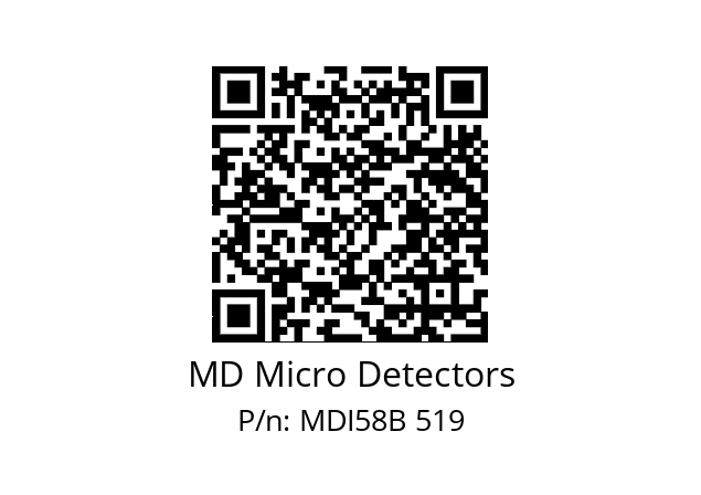  MDI58B1200S5/30P6XXPA MD Micro Detectors MDI58B 519