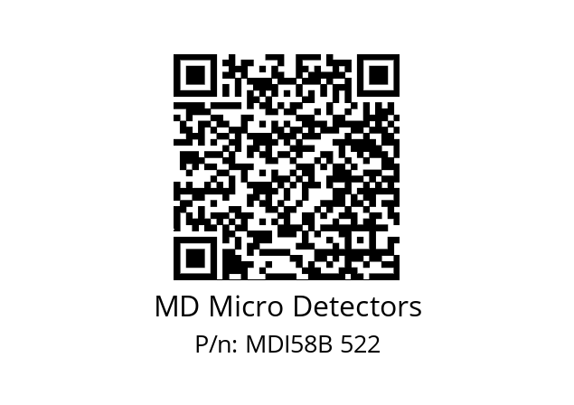  MDI58B1500S5/30P6XXPA MD Micro Detectors MDI58B 522