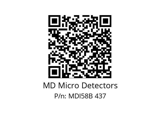  MDI58B128S5/30L10SXPR MD Micro Detectors MDI58B 437