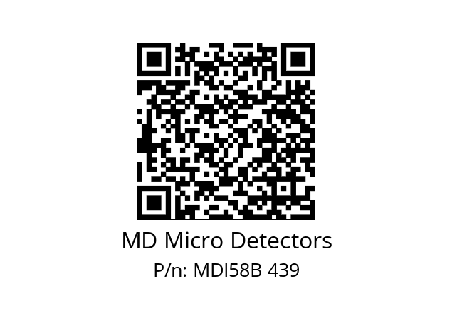  MDI58B200S5/30L10SXPR MD Micro Detectors MDI58B 439