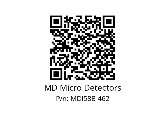  MDI58B1800S5/30L10SXPR MD Micro Detectors MDI58B 462