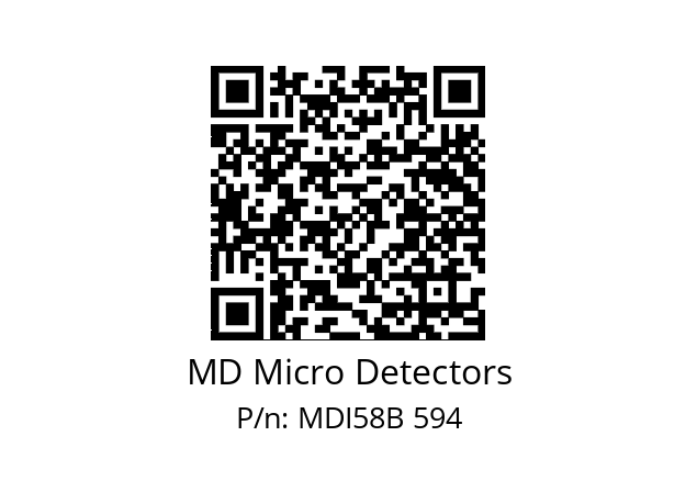  MDI58B200Z5/30P10XXPA MD Micro Detectors MDI58B 594