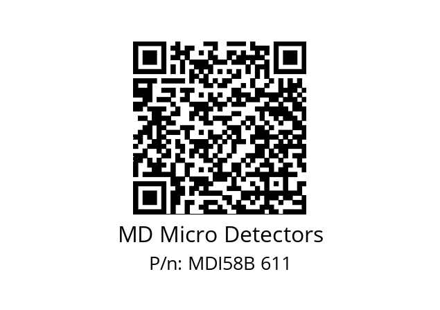  MDI58B1024Z5/30P10XXPA MD Micro Detectors MDI58B 611