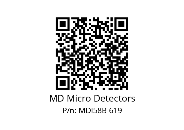  MDI58B2048Z5/30P10XXPA MD Micro Detectors MDI58B 619