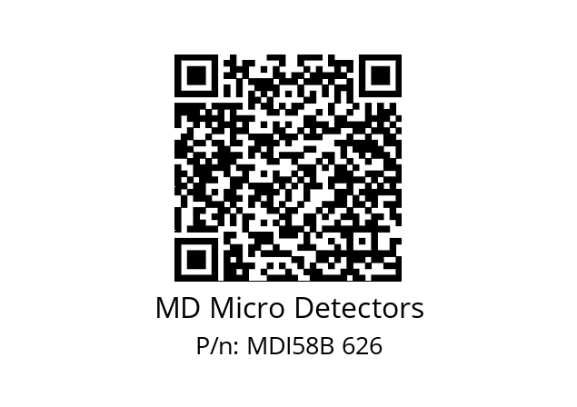  MDI58B240S5/30P6SXPA MD Micro Detectors MDI58B 626