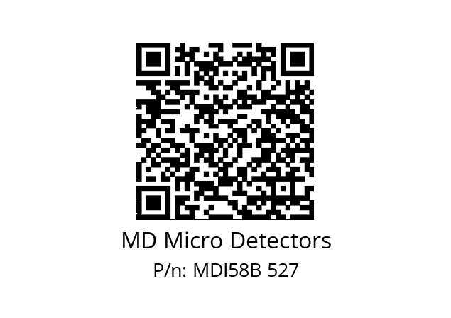  MDI58B2500S5/30P6XXPA MD Micro Detectors MDI58B 527