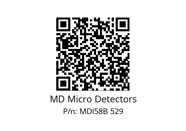  MDI58B120Z5/30P6XXPA MD Micro Detectors MDI58B 529