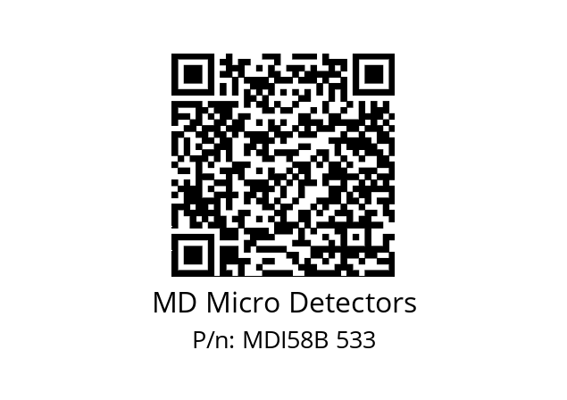  MDI58B240Z5/30P6XXPA MD Micro Detectors MDI58B 533