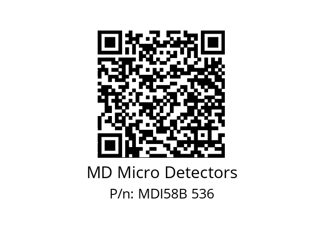  MDI58B300Z5/30P6XXPA MD Micro Detectors MDI58B 536