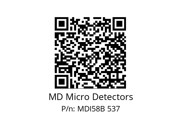  MDI58B360Z5/30P6XXPA MD Micro Detectors MDI58B 537