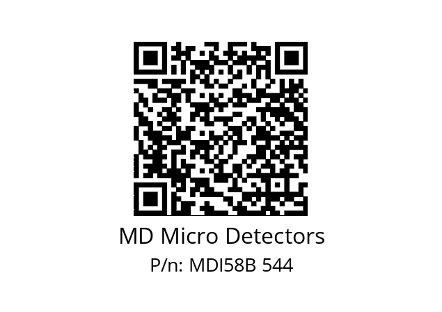  MDI58B720Z5/30P6XXPA MD Micro Detectors MDI58B 544