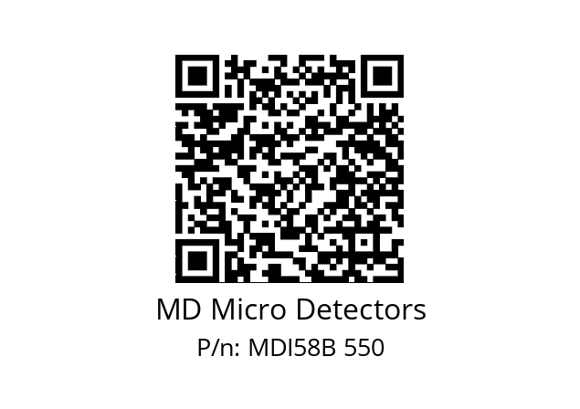  MDI58B1200Z5/30P6XXPA MD Micro Detectors MDI58B 550