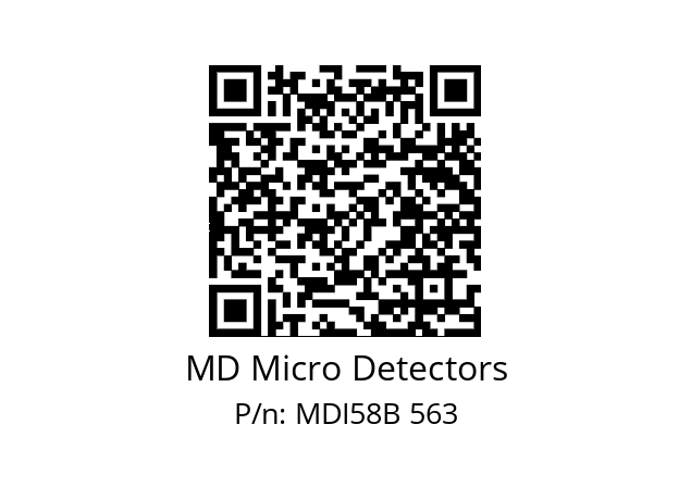  MDI58B200S5/30P10XXPA MD Micro Detectors MDI58B 563