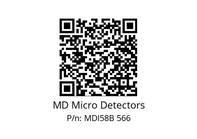  MDI58B256S5/30P10XXPA MD Micro Detectors MDI58B 566