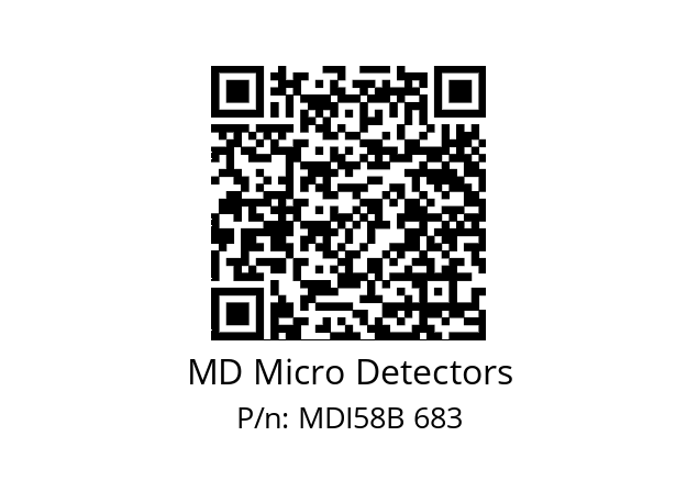  MDI58B100S5/30P10SXPA MD Micro Detectors MDI58B 683